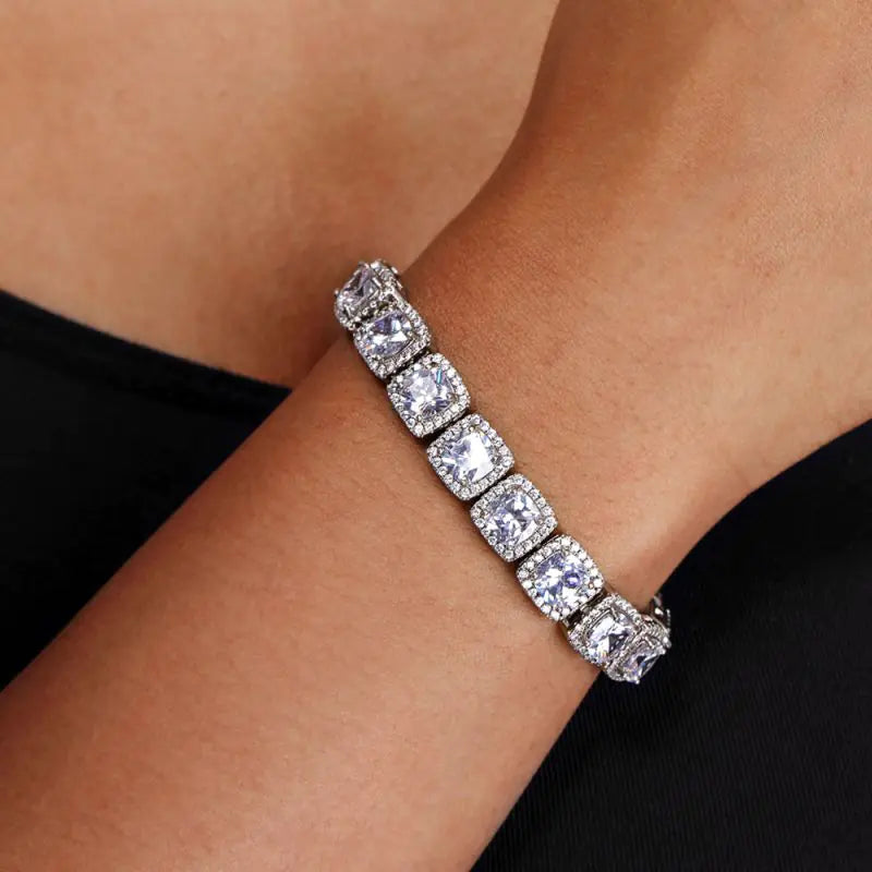 Bracelet en or blanc 18 carats