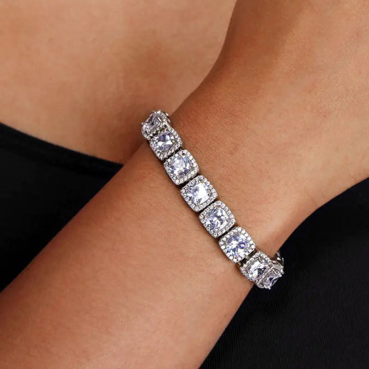 Bracelet en or blanc 18 carats