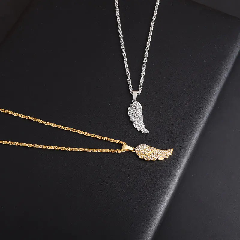 Collier aile d'ange