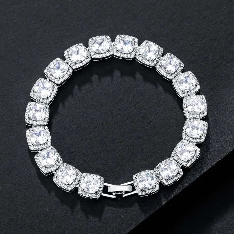 Bracelet en or blanc 18 carats